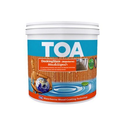 ทีโอเอ เดคกิ้งสเตน สูตรน้ำ ชนิดด้าน สำหรับภายนอก