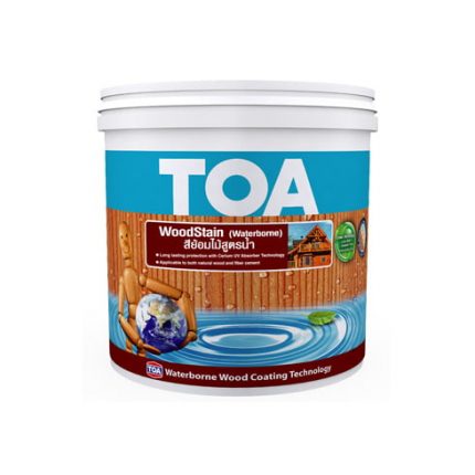 สีย้อมไม้ ทีโอเอ วู้ดสเตน สูตรน้ำ ชนิดกึ่งเงา