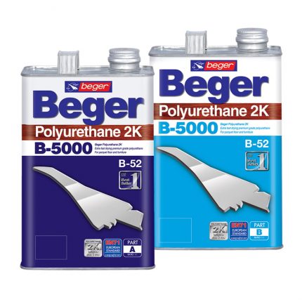 สีทาพื้นไม้ภายใน Beger B-5000 Polyurethane 2K