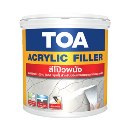 สีโป๊วอะครีลิค ฟิลเลอร์ TOA Acrylic Filler