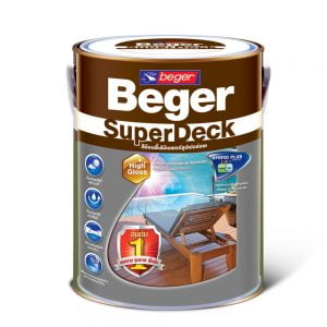 สีย้อมพื้นไม้ Beger SuperDeck