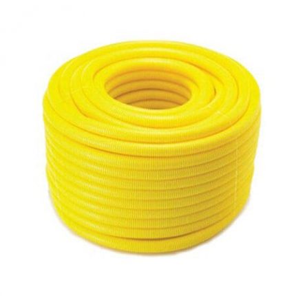 ท่ออ่อนลายลูกฟูก SCG สีเหลือง