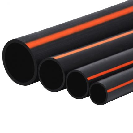 ท่อ HDPE ร้อยสายไฟ ไฮ-เทค คาดแดง